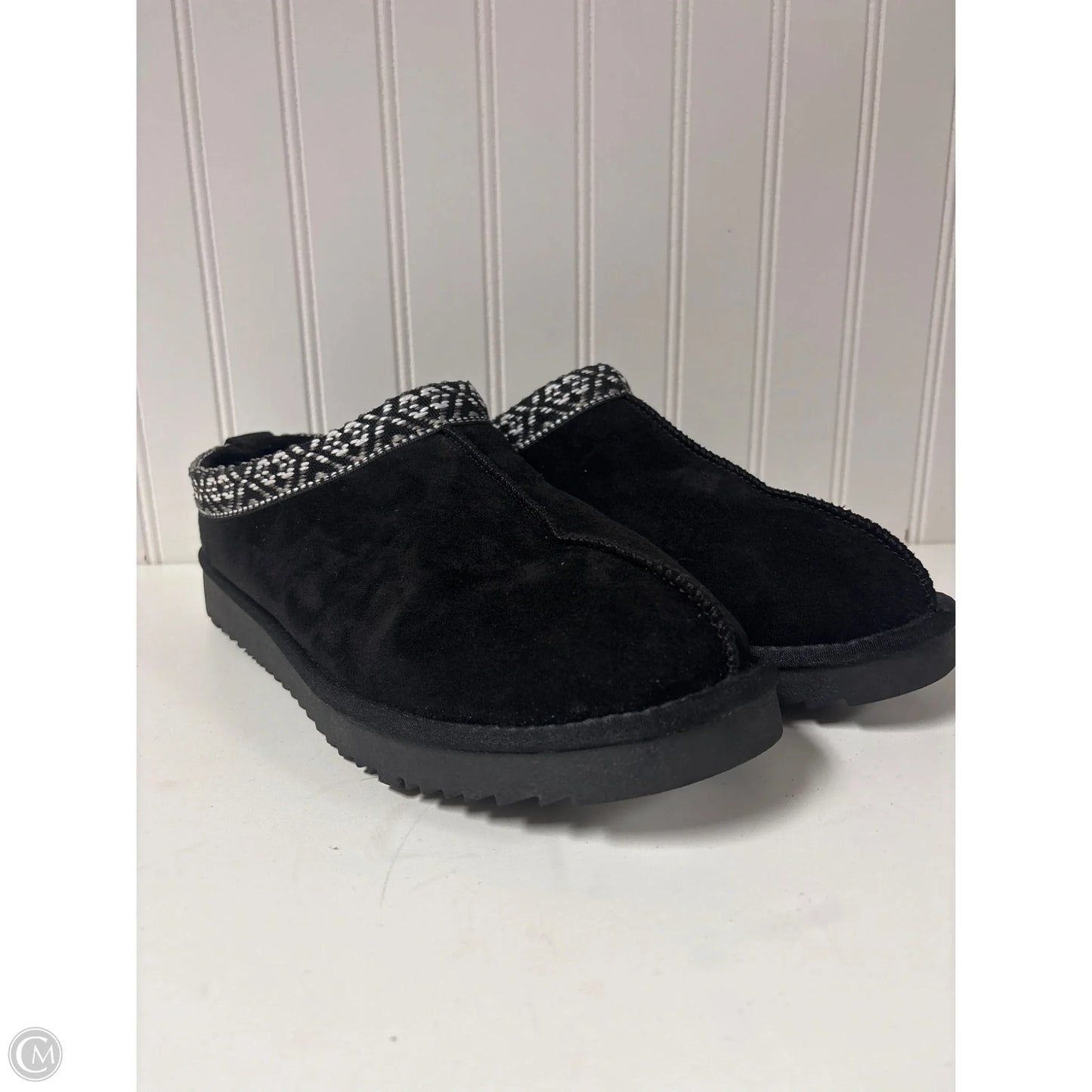 Shoes Flats By Soda In Black, Size: 10