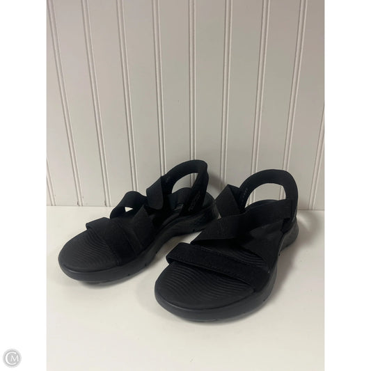 Sandals Flats By Skechers In Black, Size: 6