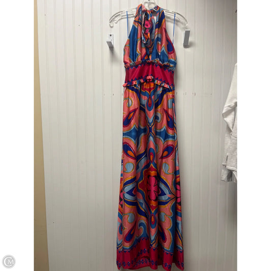 Dress Casual Maxi By Sugar Lips In Multi-colored, Size: Xs