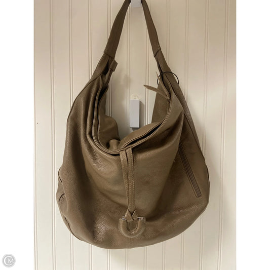Handbag Leather By Clothes Mentor, Size: Large