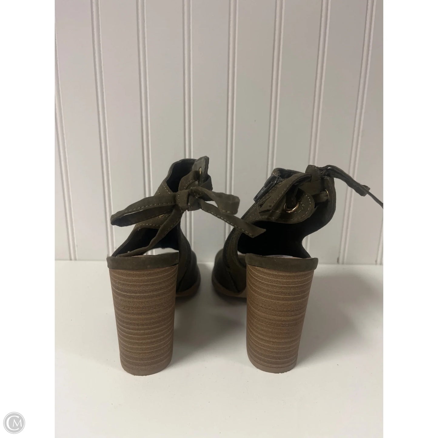Shoes Heels Block By Lc Lauren Conrad In Green, Size: 6