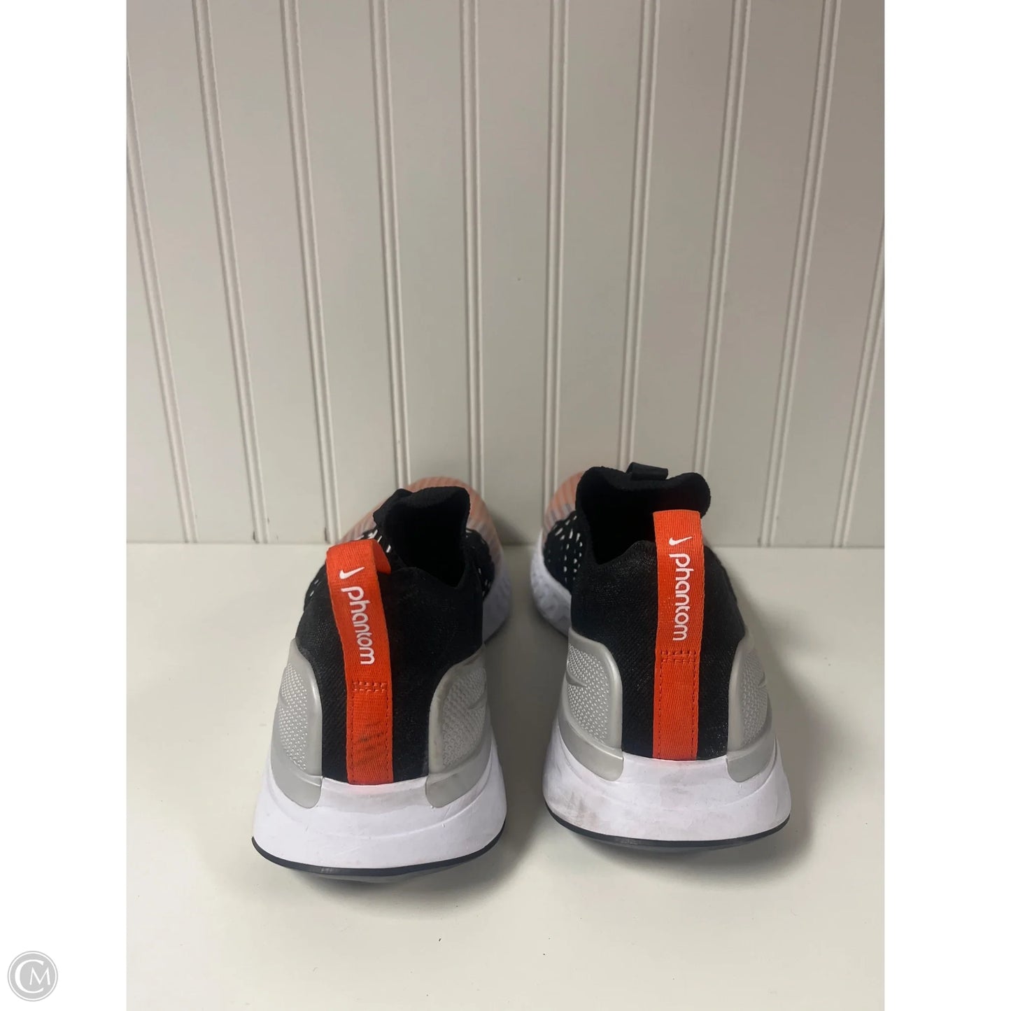 Shoes Athletic By Nike In Black & Orange, Size: 10