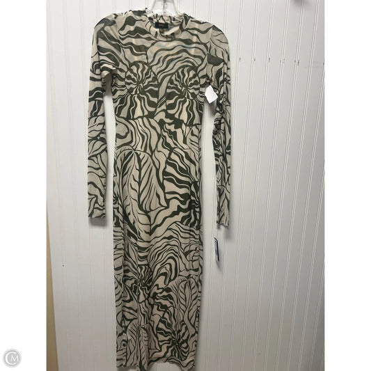 Dress Casual Maxi By Clothes Mentor In Beige, Size: Sp