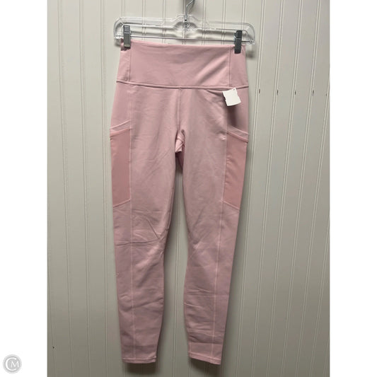 Athletic Leggings By Fabletics In Pink, Size: S