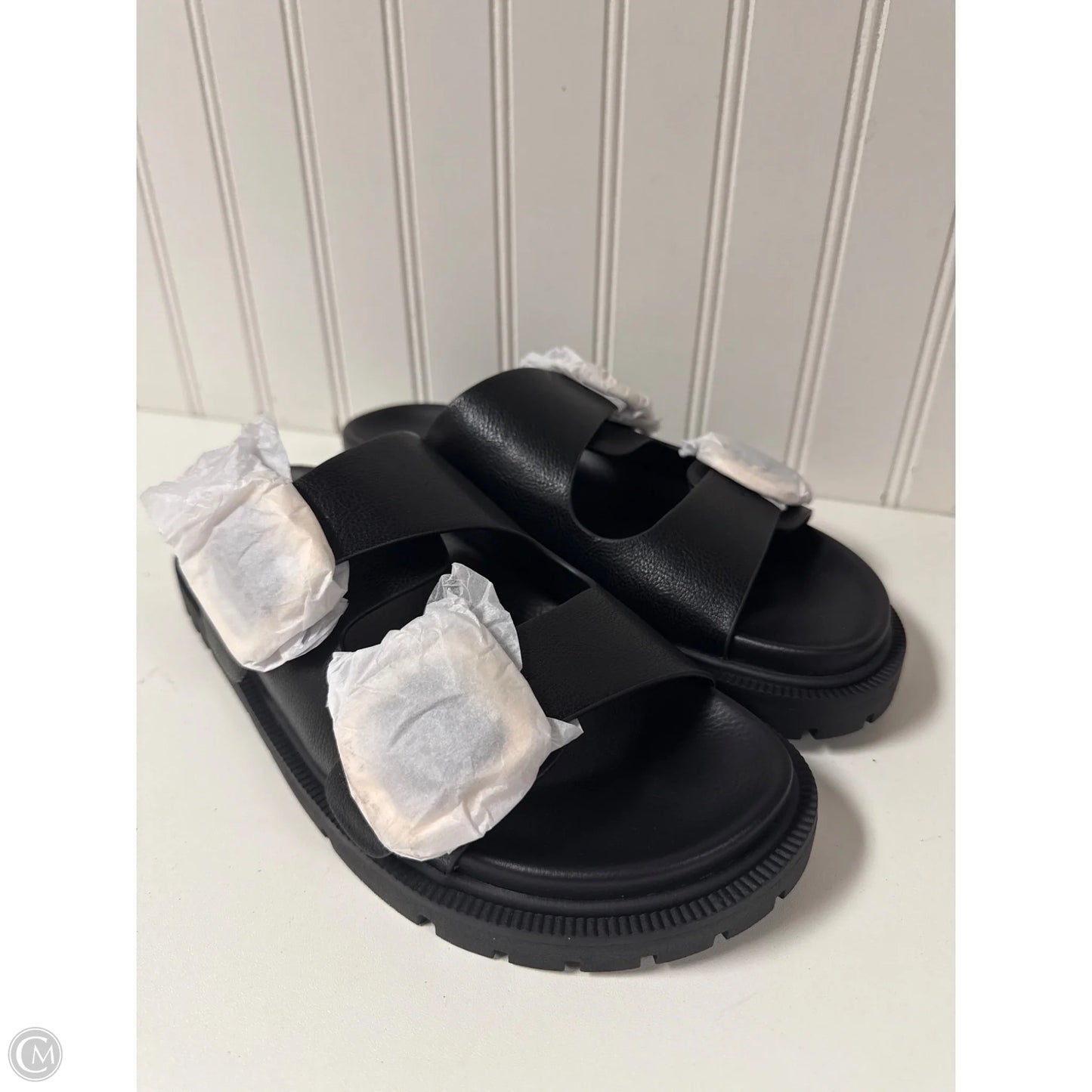 Sandals Flats By Mia In Black, Size: 8.5