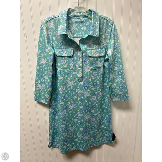 Dress Casual Short By Vineyard Vines In Green, Size: S