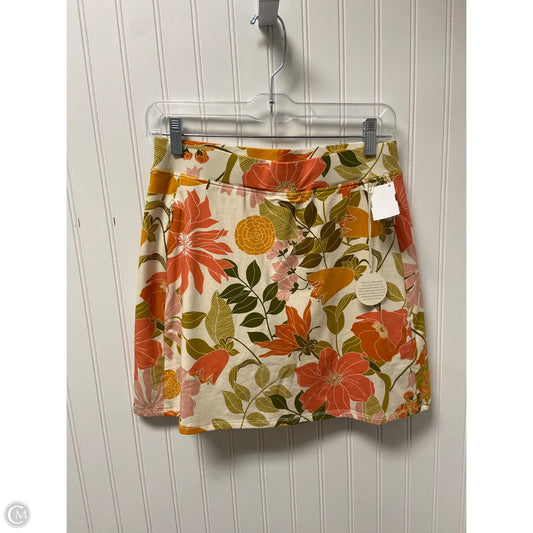 Skort By Spartina In Floral Print, Size: S