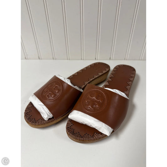 Sandals Designer By Tory Burch In Brown, Size: 6.5