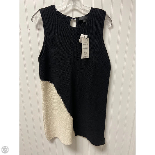 Dress Casual Short By Zara In Black & Cream, Size: M