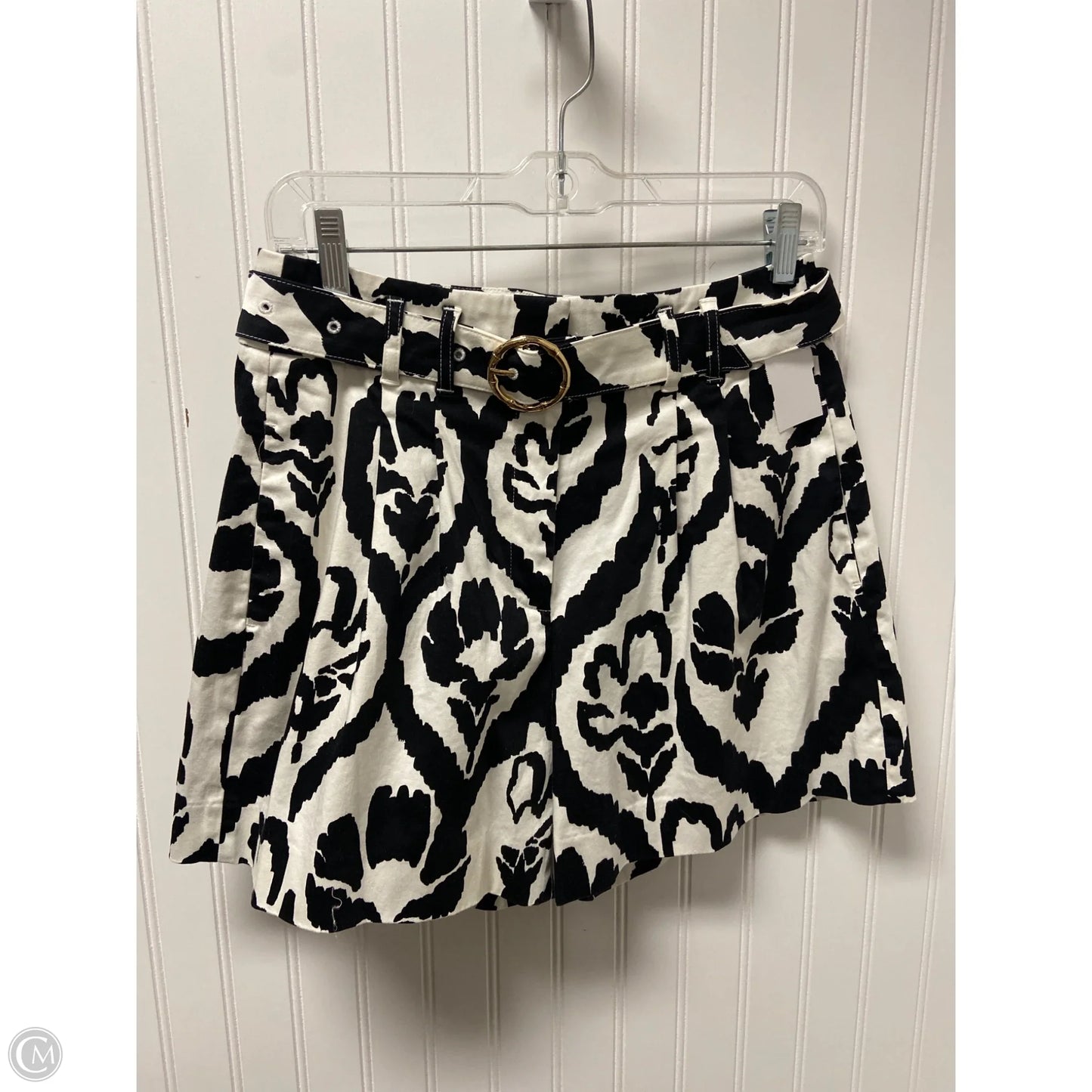 Shorts By White House Black Market In Black & White, Size: 4