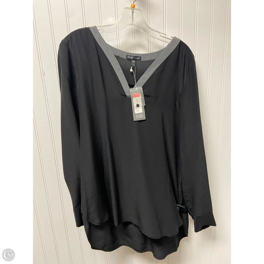 Top Long Sleeve By Eileen Fisher In Black, Size: S