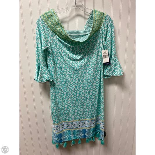 Dress Casual Short By Cmb In Aqua, Size: S