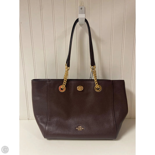 Handbag Designer By Coach, Size: Large