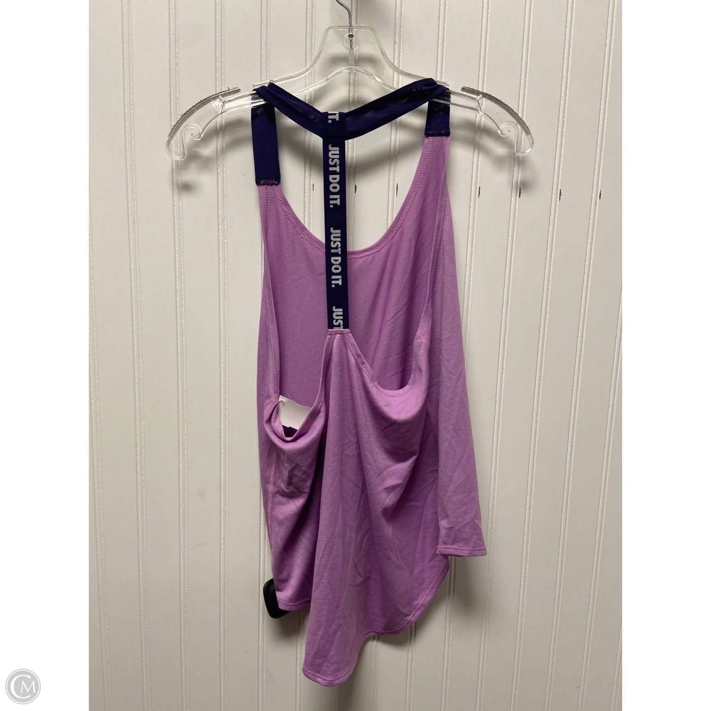 Athletic Tank Top By Nike In Purple, Size: Sp