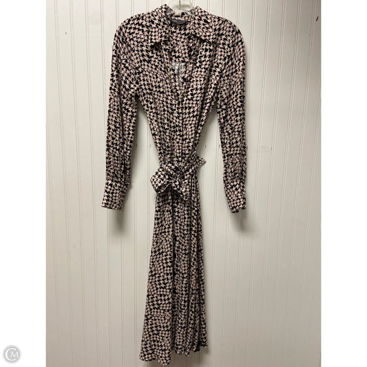 Dress Work By Clothes Mentor In Black & Pink, Size: S