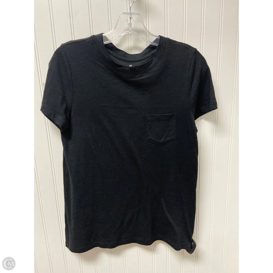 Top Short Sleeve Basic By Caslon In Black, Size: Xs