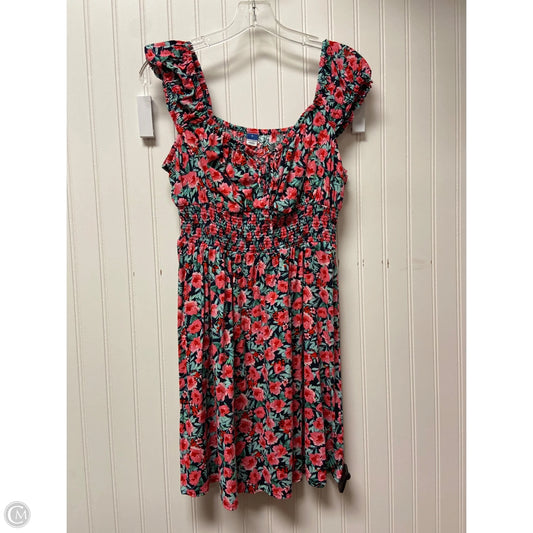 Dress Casual Short By Old Navy In Floral Print, Size: S