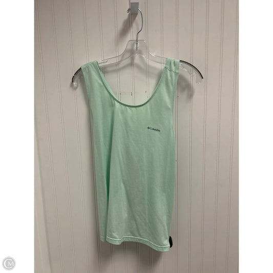 Athletic Tank Top By Columbia In Green, Size: L