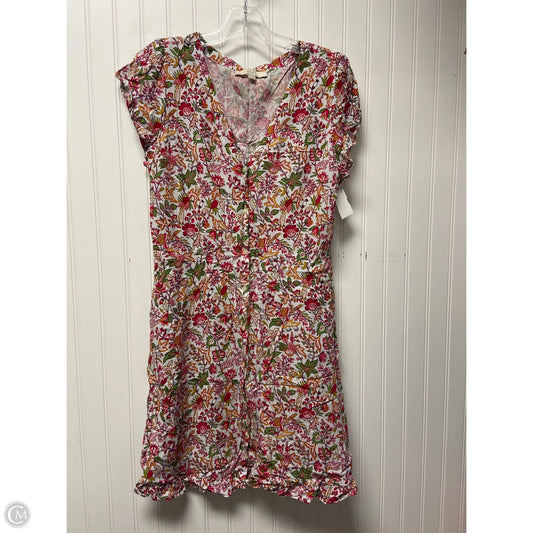 Dress Casual Short By Loft In Floral Print, Size: M