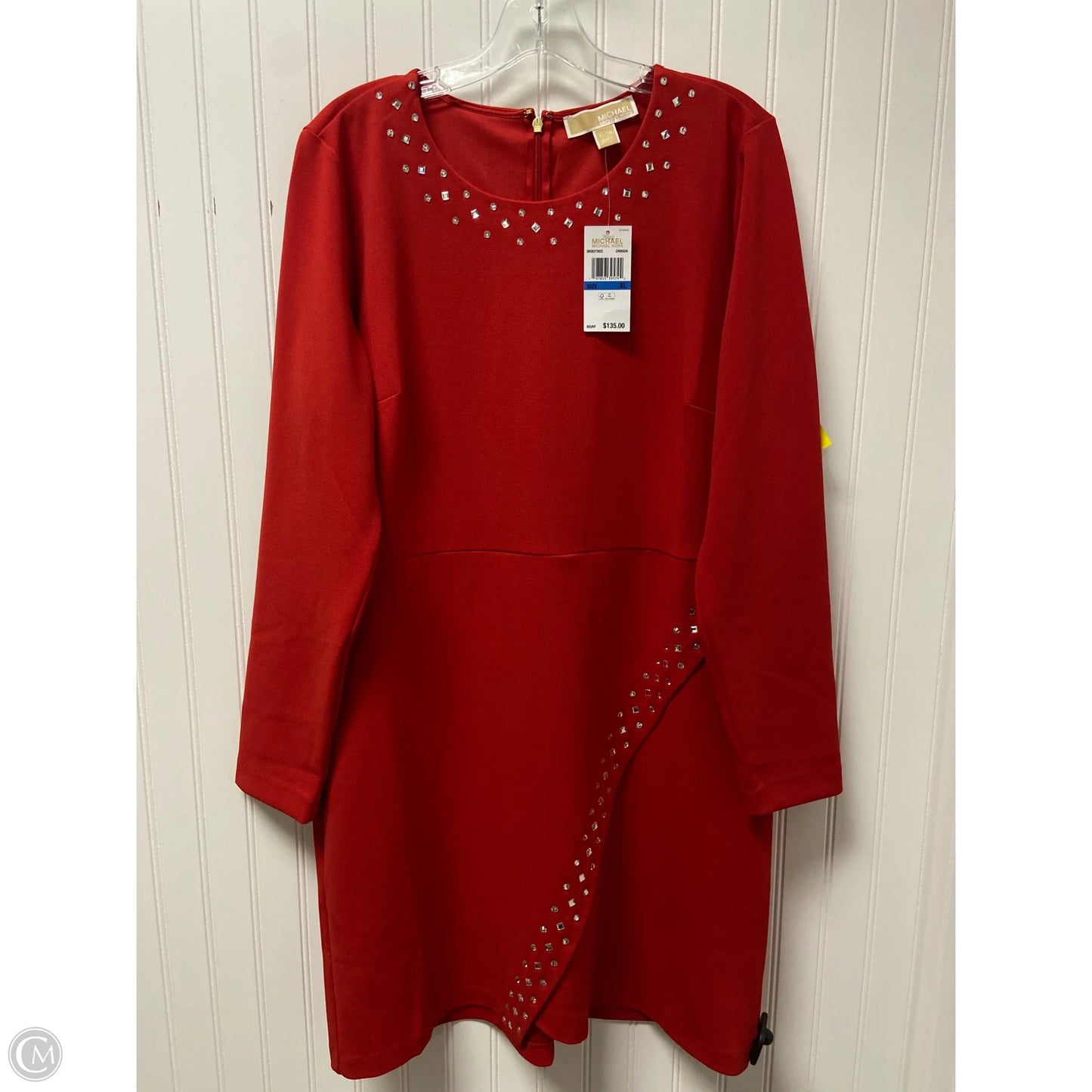 Dress Party Short By Michael By Michael Kors In Red, Size: Xl