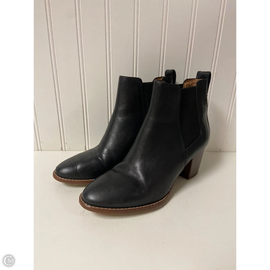 Boots Ankle Heels By Madewell In Black, Size: 6.5