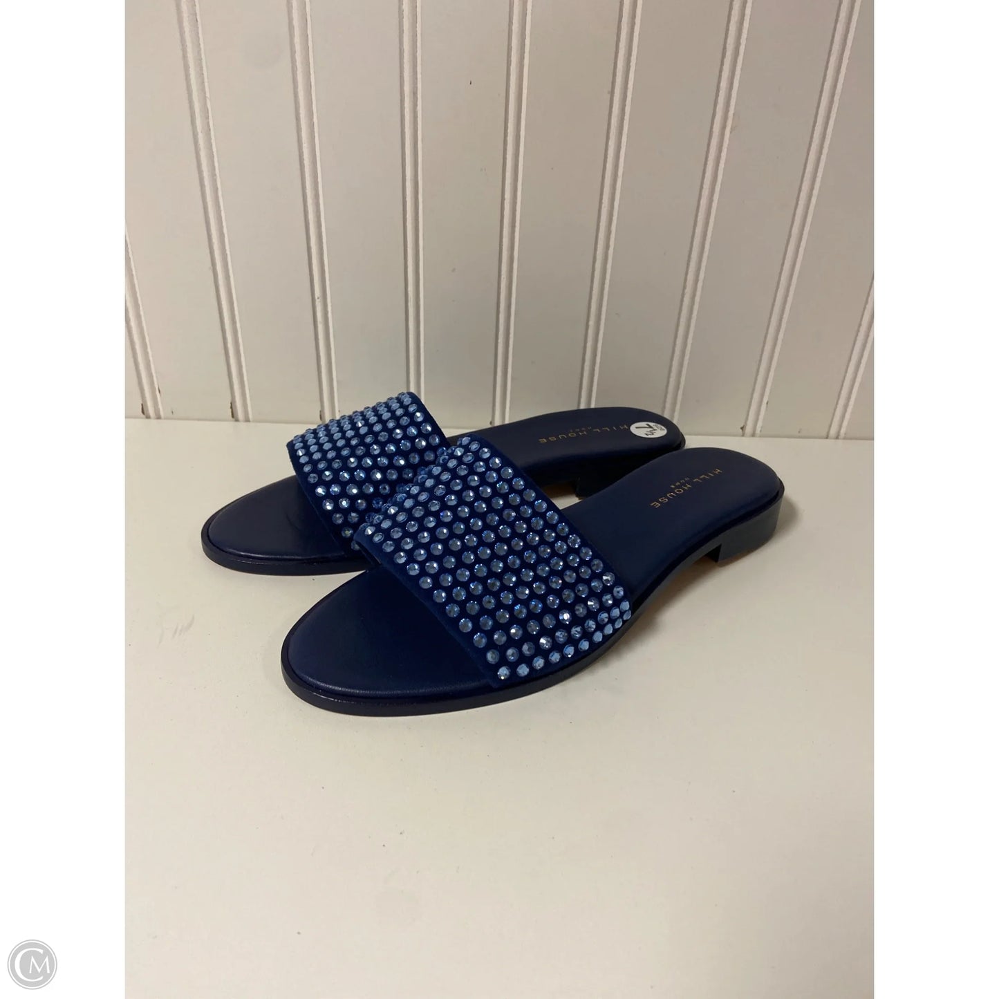 Sandals Flats By Cmc In Blue, Size: 7.5
