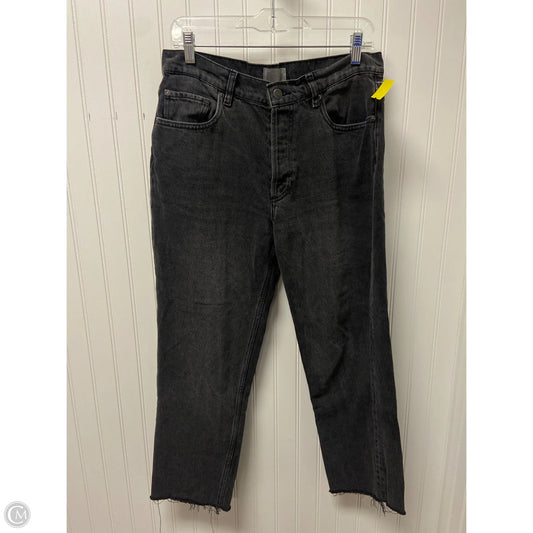 Jeans Boyfriend By Cmb In Black Denim, Size: 8