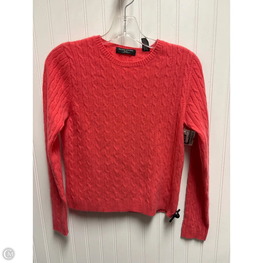 Sweater Cashmere By Valerie Stevens In Pink, Size: Mp