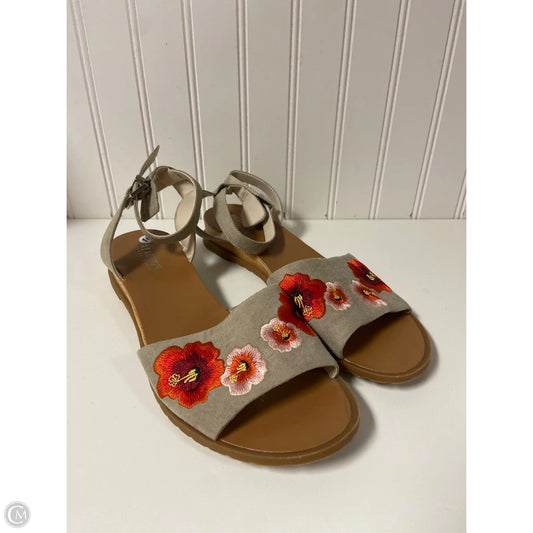 Sandals Flats By Kenneth Cole Reaction In Taupe, Size: 10
