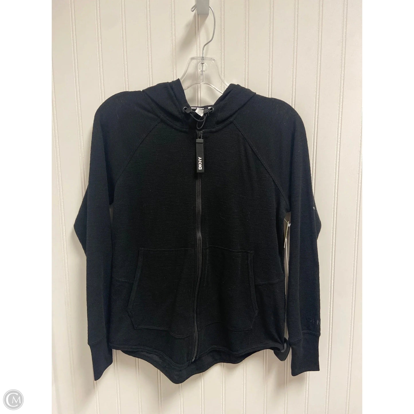 Athletic Jacket By Dkny In Black, Size: Xs