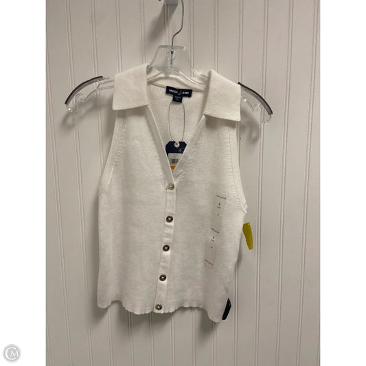 Top Sleeveless By Nautica In White, Size: Sp