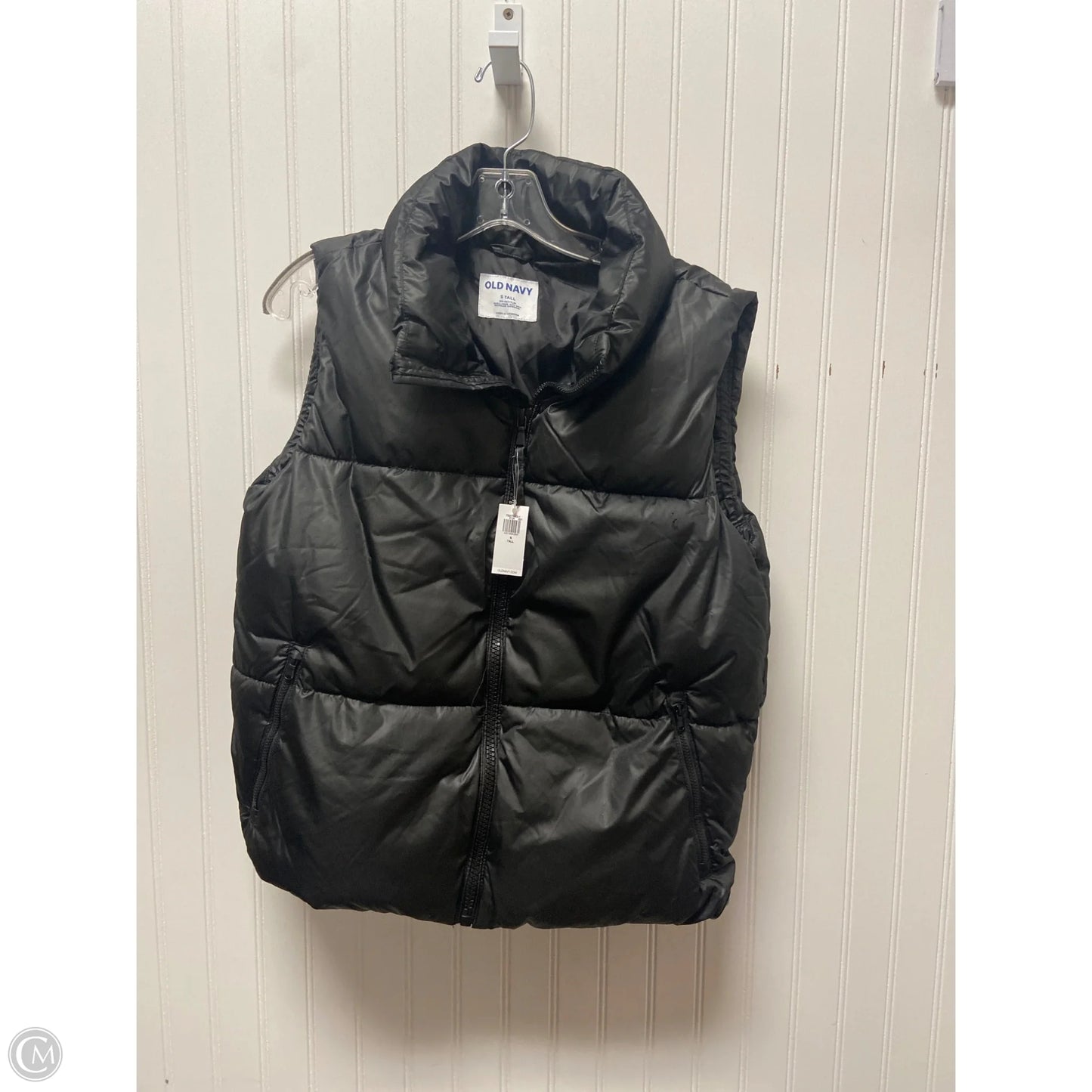 Vest Puffer & Quilted By Old Navy In Black, Size: S
