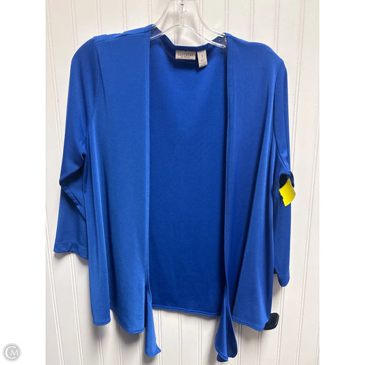 Shawl By Easywear By Chicos In Blue, Size: M