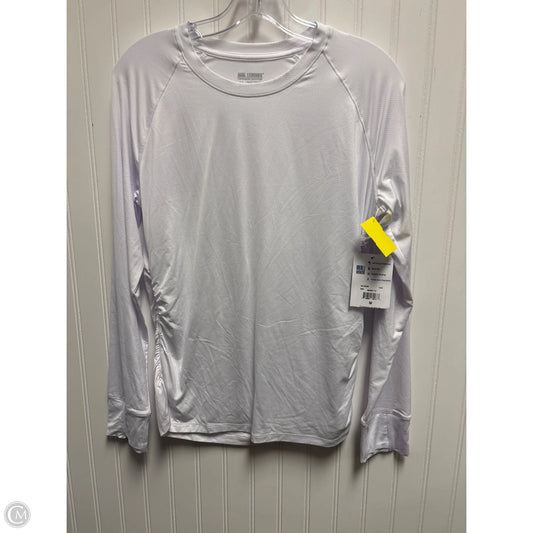 Athletic Sweatshirt Crewneck By Reel Legends In White, Size: M