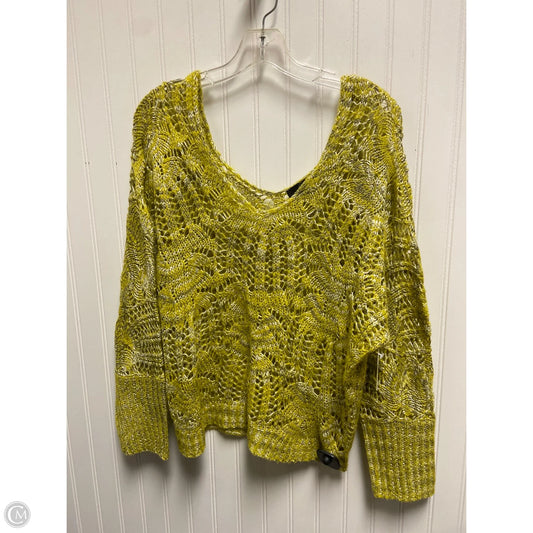 Sweater By Cliche In Yellow, Size: L