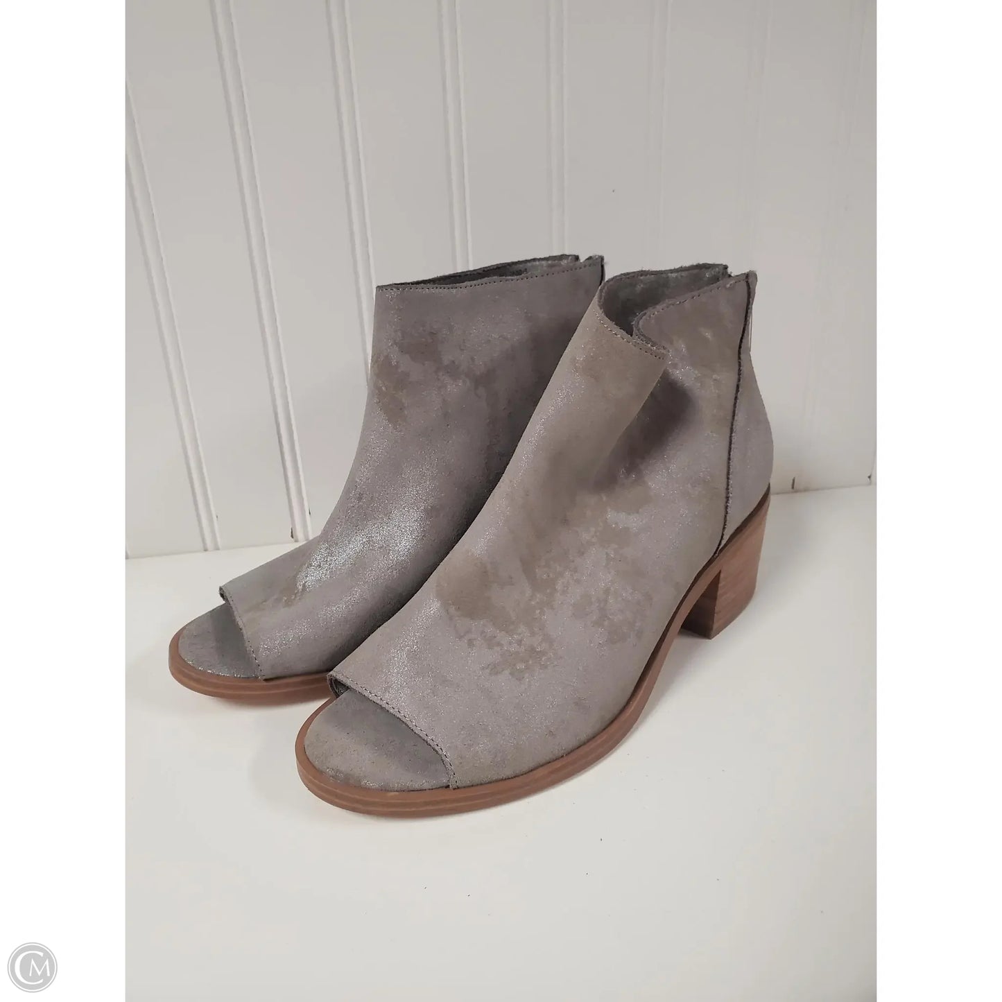 Shoes Heels Block By Sole Society In Grey, Size: 7
