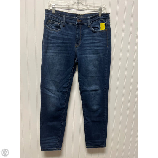 Jeans Skinny By Judy Blue In Blue Denim, Size: 12