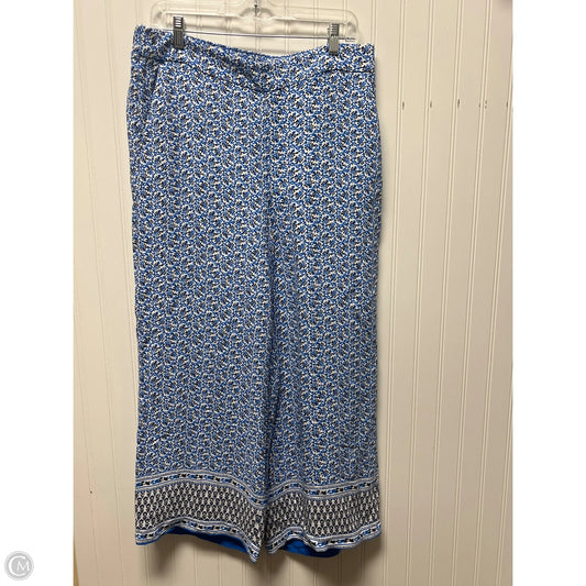 Pants Other By Loft In Blue & White, Size: L