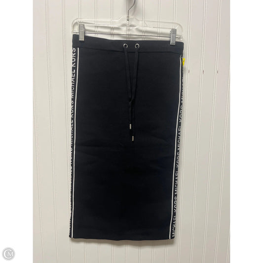 Skirt Midi By Michael By Michael Kors In Black, Size: 4