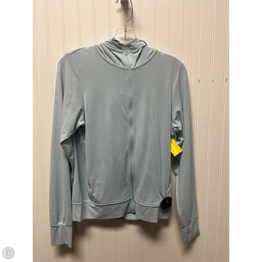 Athletic Jacket By Uniqlo In Blue, Size: S