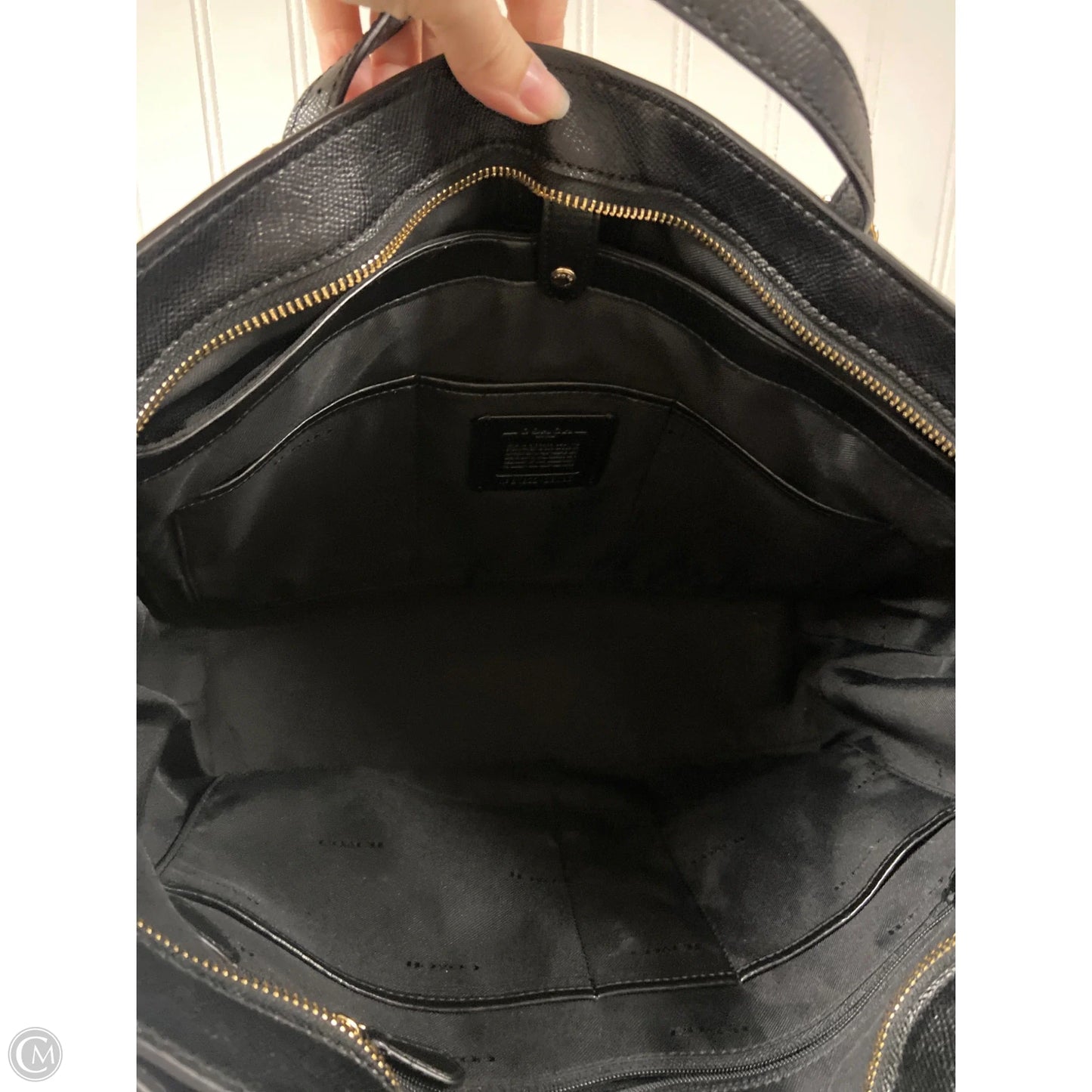 Handbag Designer By Coach, Size: Large