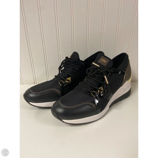 Shoes Designer By Michael Kors In Black & Brown, Size: 10