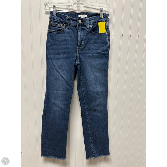 Jeans Straight By Good American In Blue Denim, Size: 2