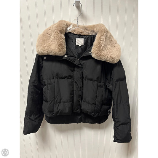 Jacket Puffer & Quilted By A Love Story In Black, Size: M