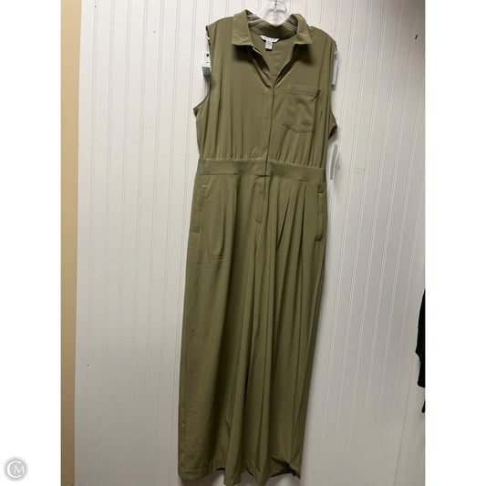 Jumpsuit By Athleta In Taupe, Size: 1x