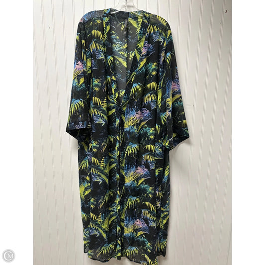 Shawl By Torrid In Blue & Green, Size: 4x