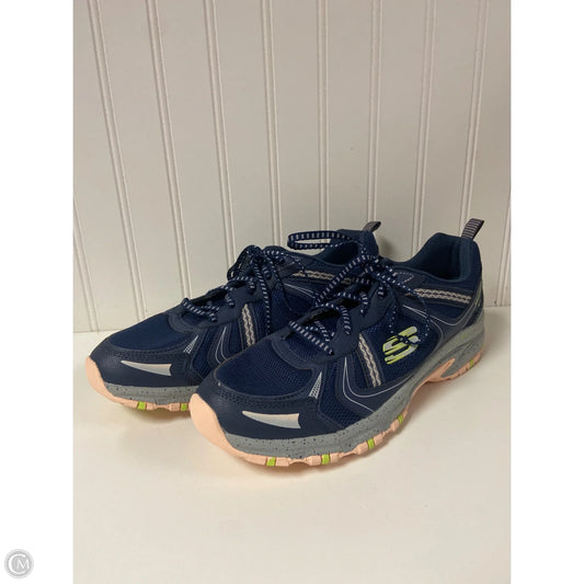 Shoes Athletic By Skechers In Blue, Size: 10