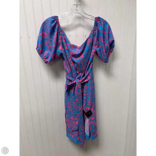 Dress Designer By Lilly Pulitzer In Blue & Pink, Size: M