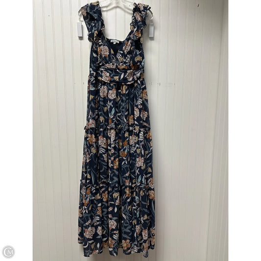 Dress Casual Maxi By Baltic Born In Floral Print, Size: Xl