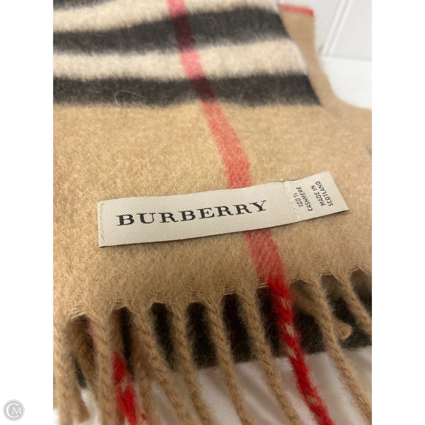 Scarf Luxury Designer By Burberry